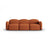 Blair 3-Sitzer Sofa mit Bezug aus Chenille (Leg6) in Terracotta Melange, 274x95 cm – Bild 1