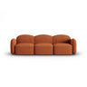 Blair 3-Sitzer Sofa mit Bezug aus Chenille (Leg6) in Terracotta Melange, 274x95 cm – Bild 1