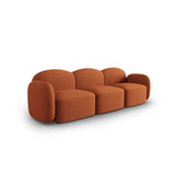 Blair 3-Sitzer Sofa mit Bezug aus Chenille (Leg6) in Terracotta Melange, 274x95 cm – Bild 4