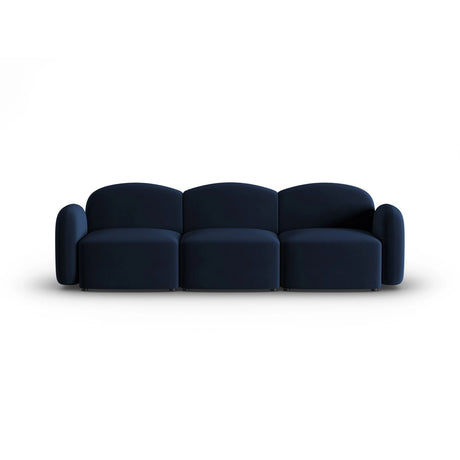 Blair 3-Sitzer Sofa mit Bezug aus Samt (CasDeBl) in Königsblau, 274x95 cm – Bild 1