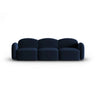 Blair 3-Sitzer Sofa mit Bezug aus Samt (CasDeBl) in Königsblau, 274x95 cm – Bild 1