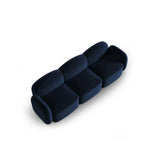 Blair 3-Sitzer Sofa mit Bezug aus Samt (CasDeBl) in Königsblau, 274x95 cm – Bild 4