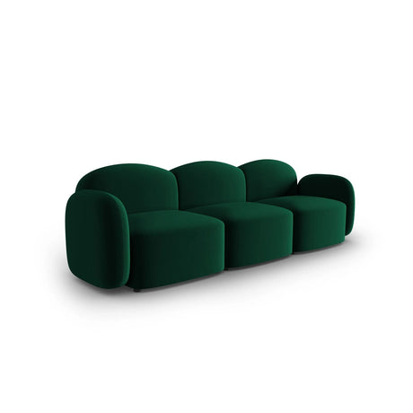 Blair 3-Sitzer Sofa mit Bezug aus Samt (CasDeGr) in Flaschengrün, 274x95 cm – Bild 2