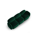 Blair 3-Sitzer Sofa mit Bezug aus Samt (CasDeGr) in Flaschengrün, 274x95 cm – Bild 4