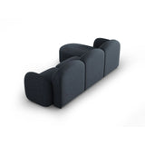 Blair 4-Sitzer Ecksofa Rechts, mit Bezug aus Chenille (Leg13) in Blue Melange, 274x167 cm – Bild 5