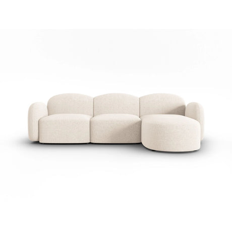 Blair 4-Sitzer Ecksofa Rechts, mit Bezug aus Samt oder Chenille, 274x167 cm – Bild 1