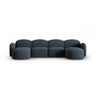 Blair 6-Sitzer Panorama-Sofa mit Bezug aus Chenille (Leg13) in Blue Melange, 354x167 cm – Bild 1