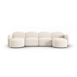 Blair 6-Sitzer Panorama-Sofa mit Bezug aus Samt oder Chenille, 354x167 cm – Bild 1