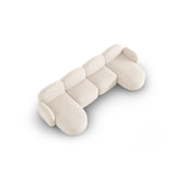 Blair 6-Sitzer Panorama-Sofa mit Bezug aus Samt oder Chenille, 354x167 cm – Bild 6