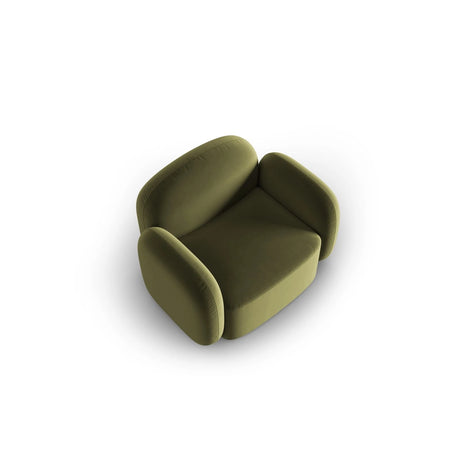 Blair Sessel mit Bezug aus Samt (CasFor) in Light Green, 119x95 cm – Bild 4