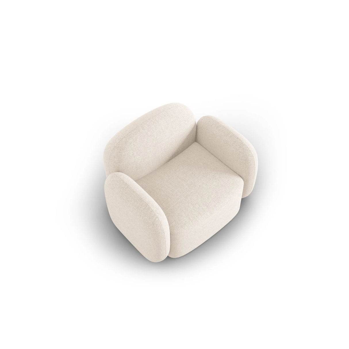 Blair Sessel mit Bezug aus Samt oder Chenille, 119x95 cm – Bild 6