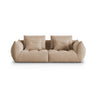 Bloom modulares 3-Sitzer Sofa mit Bezug aus Samt (Casino Lion) in Sand, 232x106 cm – Bild 1