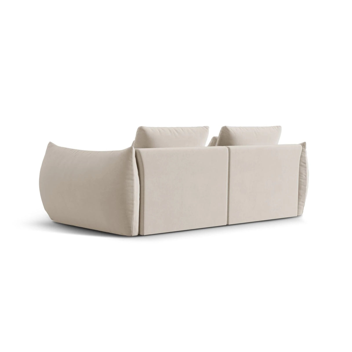 Bloom modulares 3-Sitzer Sofa mit Bezug aus Samt oder Strukturstoff, 232x106 cm – Bild 4
