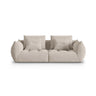 Bloom modulares 3-Sitzer Sofa mit Bezug aus Strukturierter Stoff (City 05) in Dark Beige, 232x106 cm – Bild 1