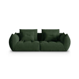 Bloom modulares 3-Sitzer Sofa mit Bezug aus Strukturierter Stoff (City 36) in Moosgrün, 232x106 cm – Bild 1