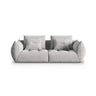 Bloom modulares 3-Sitzer Sofa mit Bezug aus Strukturierter Stoff (City 83) in Silver, 232x106 cm – Bild 1