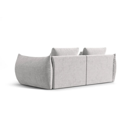 Bloom modulares 3-Sitzer Sofa mit Bezug aus Strukturierter Stoff (City 83) in Silver, 232x106 cm – Bild 4