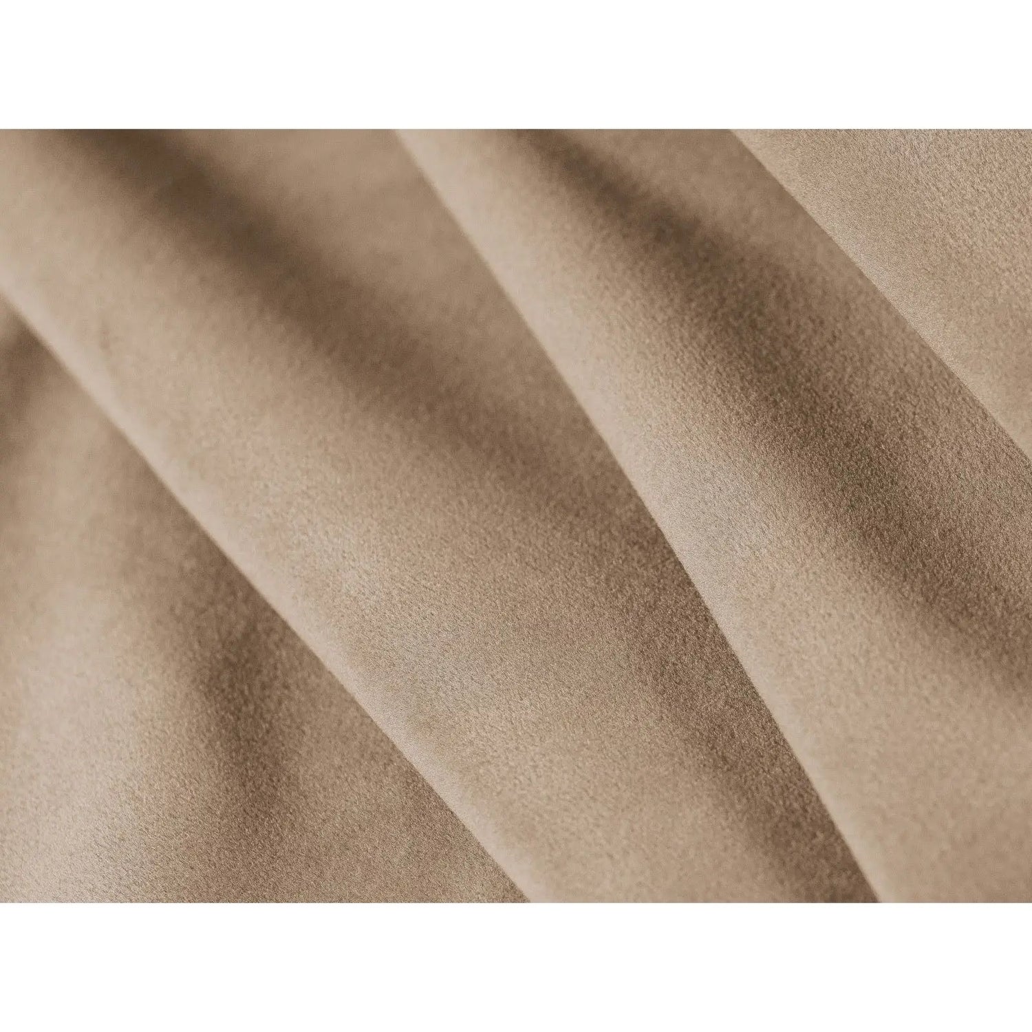 Bloom modulares 4-Sitzer Ecksofa Rechts, mit Bezug aus Samt (Casino Lion) in Sand, 316x310 cm – Bild 5