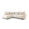 Caro 5-Sitzer Ecksofa Linke Seite, mit Schlaffunktion, in Samt oder Strukturstoff, 247x187 cm – Bild 1