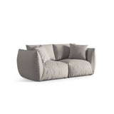 Chris 3-Sitzer Sofa in Leinenoptik aus Strukturierter Stoff (LIN04) in Natural, 220x100 cm – Bild 4
