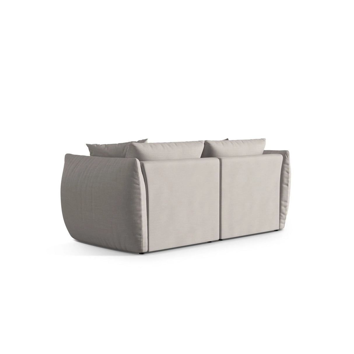 Chris 3-Sitzer Sofa in Leinenoptik aus Strukturierter Stoff (LIN04) in Natural, 220x100 cm – Bild 5