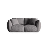 Chris 3-Sitzer Sofa in Leinenoptik aus Strukturierter Stoff (LIN32) in Sand, 220x100 cm – Bild 1