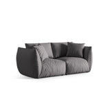 Chris 3-Sitzer Sofa in Leinenoptik aus Strukturierter Stoff (LIN32) in Sand, 220x100 cm – Bild 4