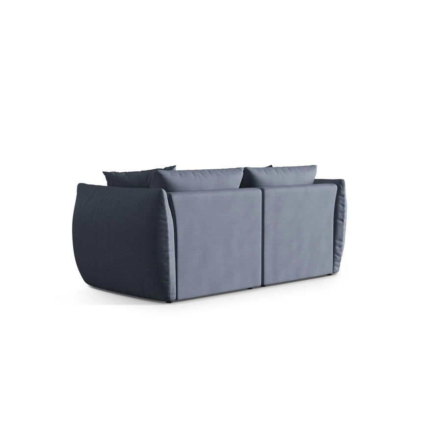 Chris 3-Sitzer Sofa in Leinenoptik aus Strukturierter Stoff (LIN74) in Light Green, 220x100 cm – Bild 5