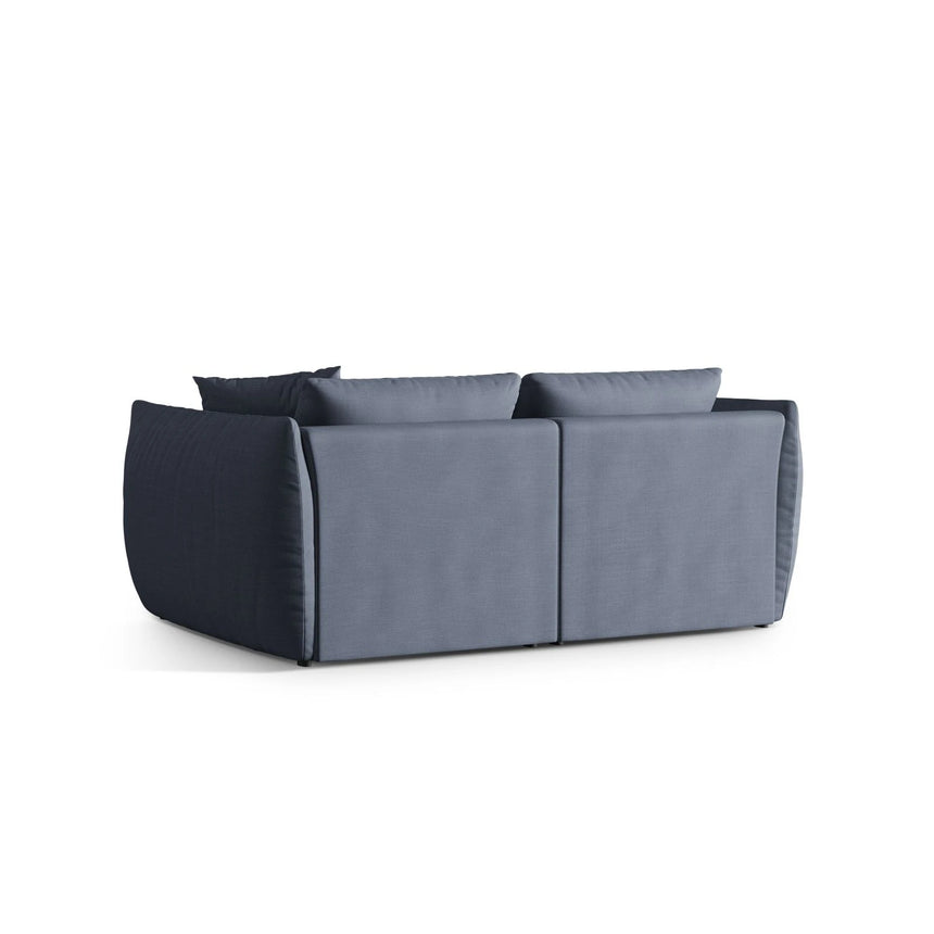 Chris 4-Sitzer Sofa in Leinenoptik aus Strukturierter Stoff (LIN74) in Light Green, 260x100 cm – Bild 4