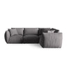Chris 5-Sitzer Ecksofa Rechts, in Leinenoptik aus Strukturierter Stoff (LIN32) in Sand, 295x210 cm – Bild 1