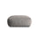 Chris Pouf in Leinenoptik aus Samt (CasSto) in Grau, 100x100 cm – Bild 1
