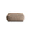 Chris Pouf in Leinenoptik aus Samt (CasTau) in Light Brown, 85x100 cm – Bild 1