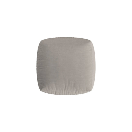 Chris Pouf in Leinenoptik aus Strukturierter Stoff (LIN04) in Natural, 100x100 cm – Bild 4