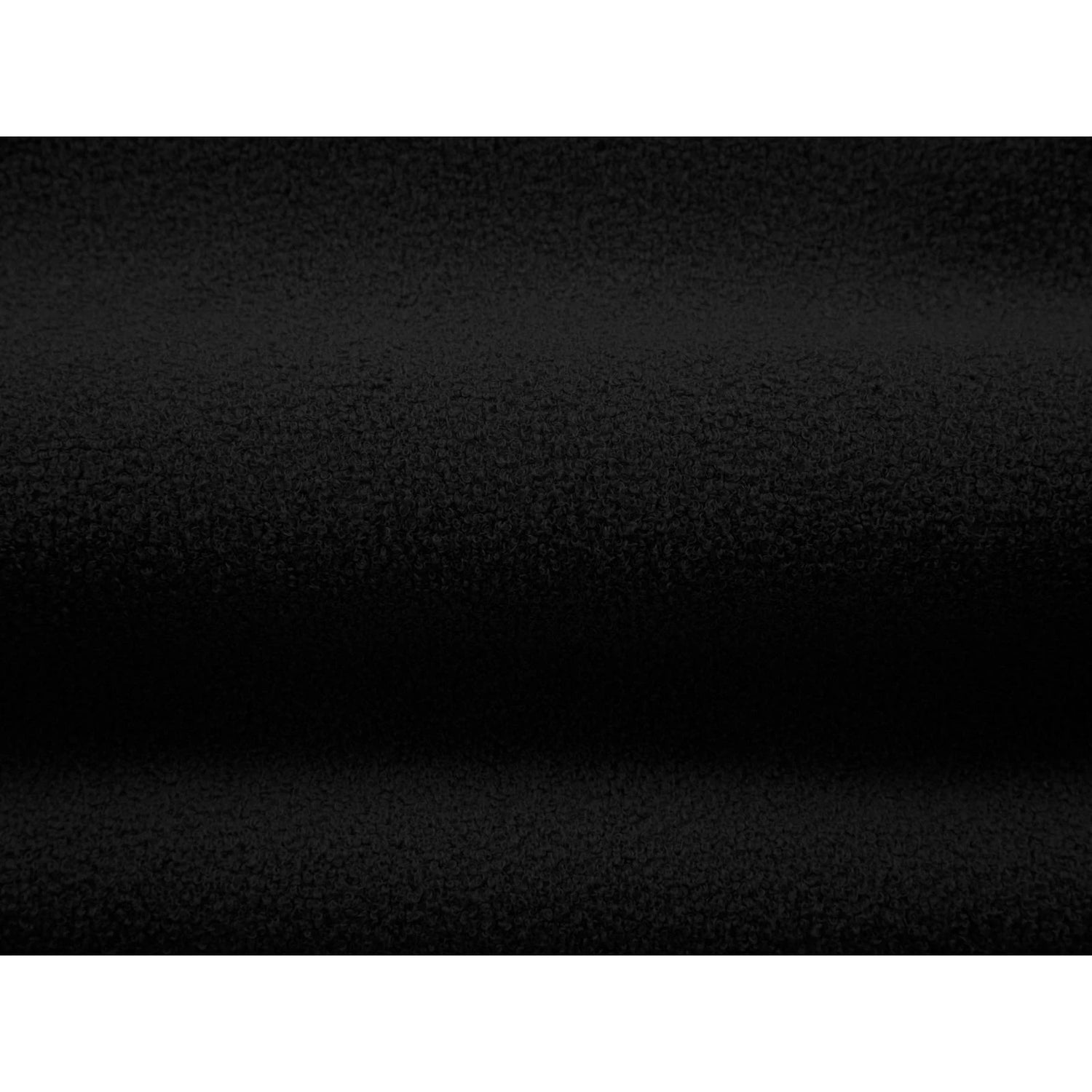 Chuck Sessel, drehbar, mit Bezug aus Boucle (NoN100) in Schwarz, 78x77 cm – Bild 6