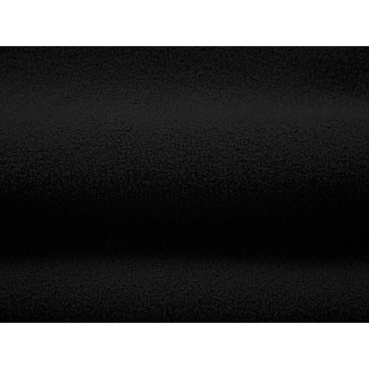 Chuck Sessel, drehbar, mit Bezug aus Boucle (NoN100) in Schwarz, 78x77 cm – Bild 6