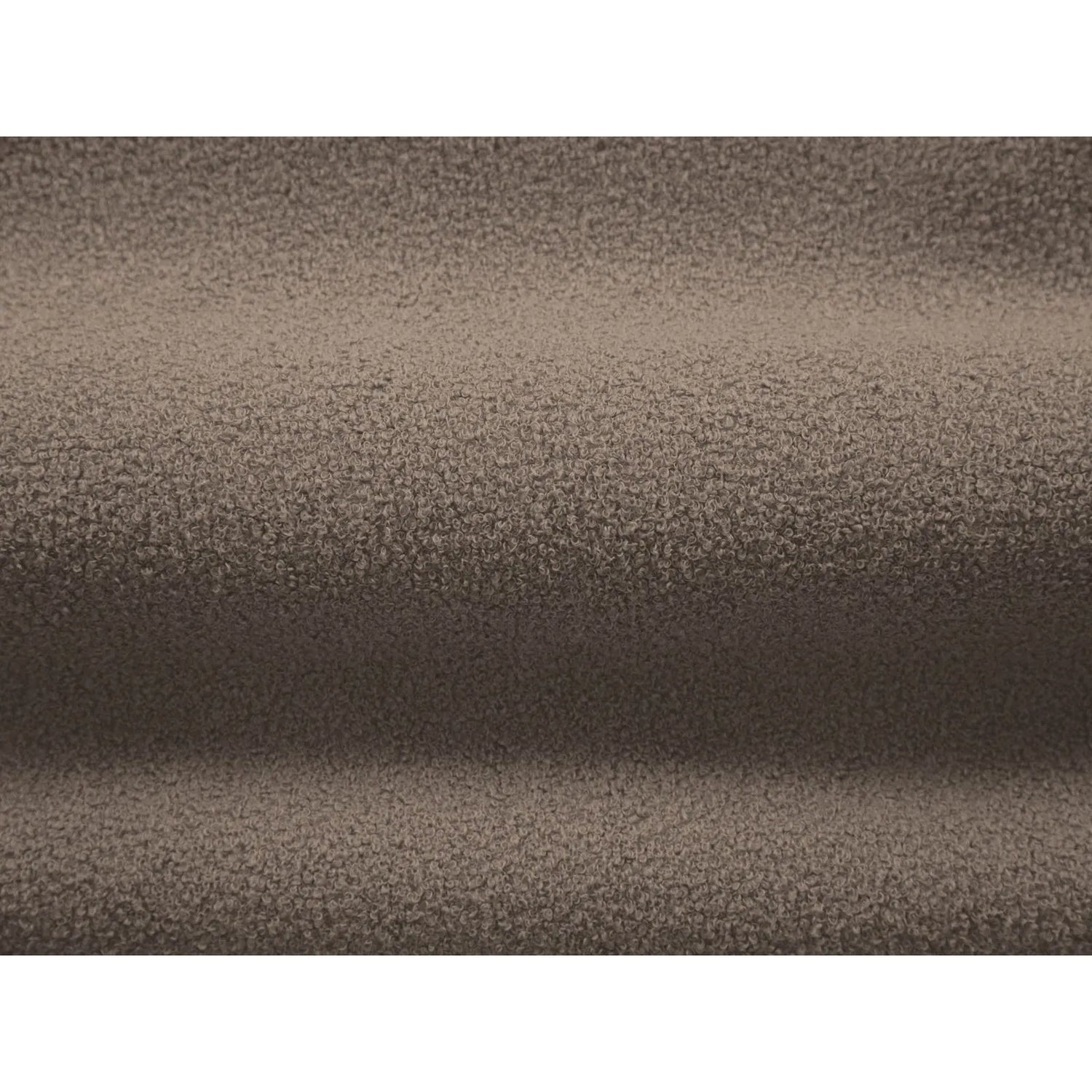 Chuck Sessel, drehbar, mit Bezug aus Boucle (NoN16) in Hellbraun, 78x77 cm – Bild 6