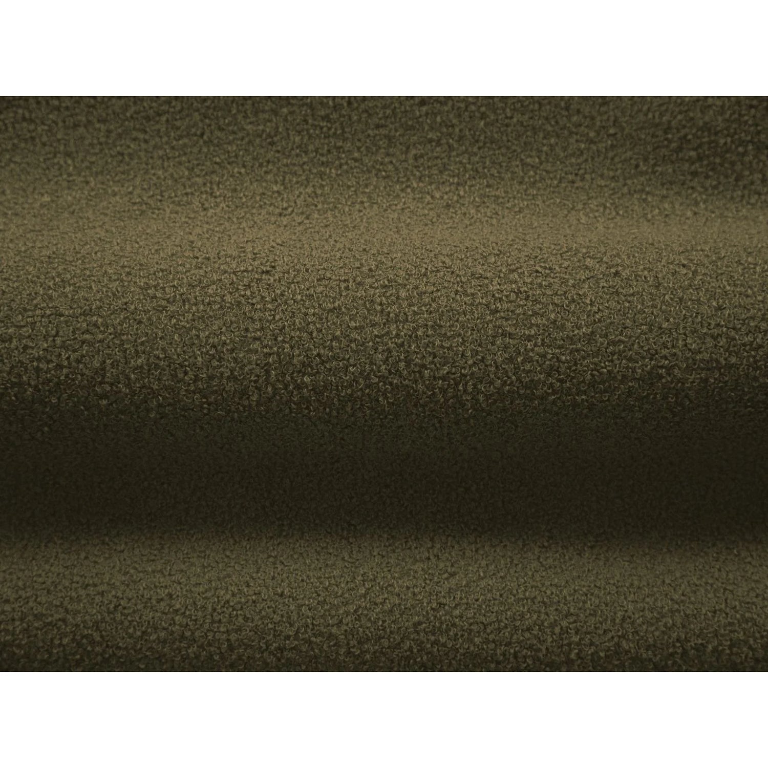 Chuck Sessel, drehbar, mit Bezug aus Boucle (NoN38) in Grün, 78x77 cm – Bild 6