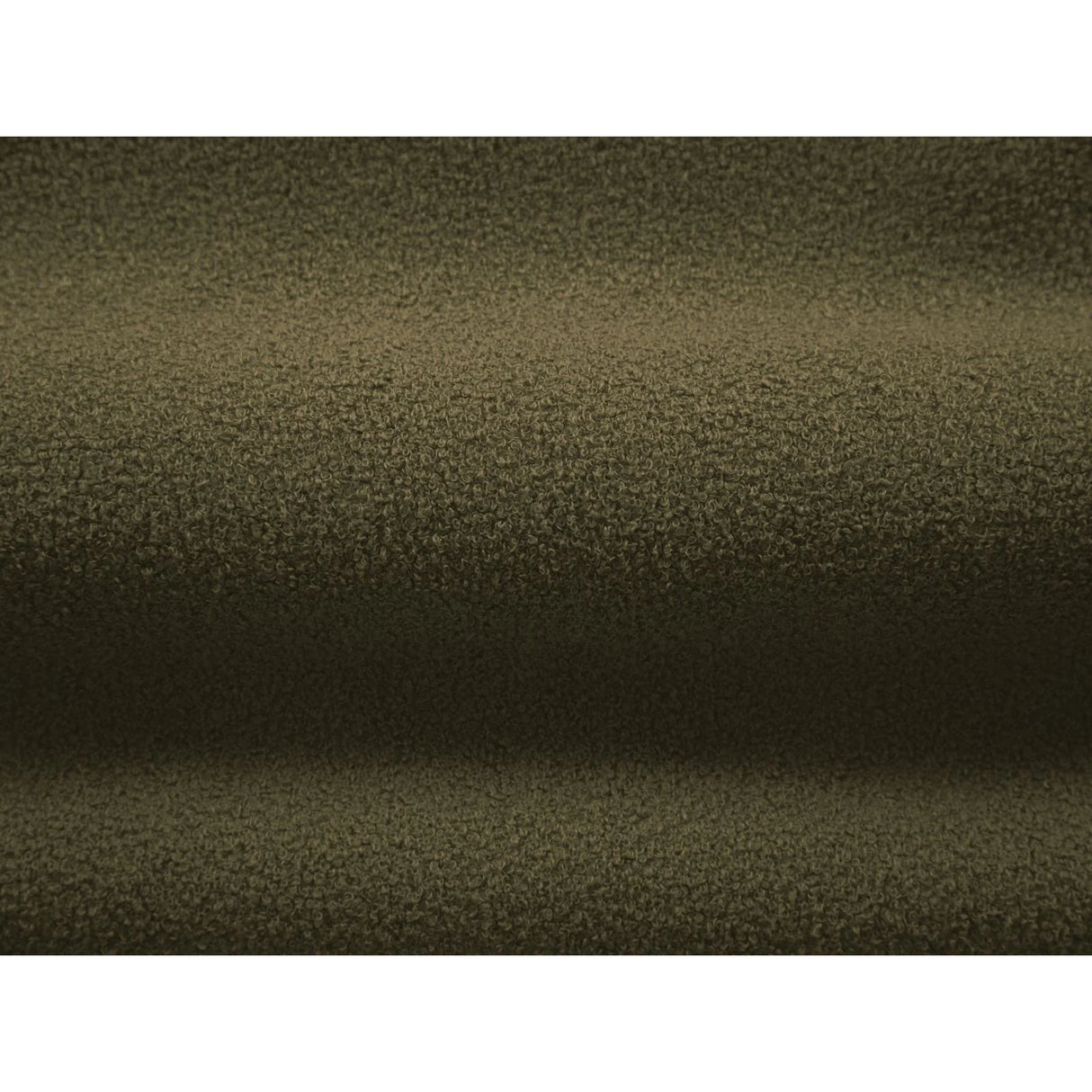 Chuck Sessel, drehbar, mit Bezug aus Boucle (NoN38) in Grün, 78x77 cm – Bild 6