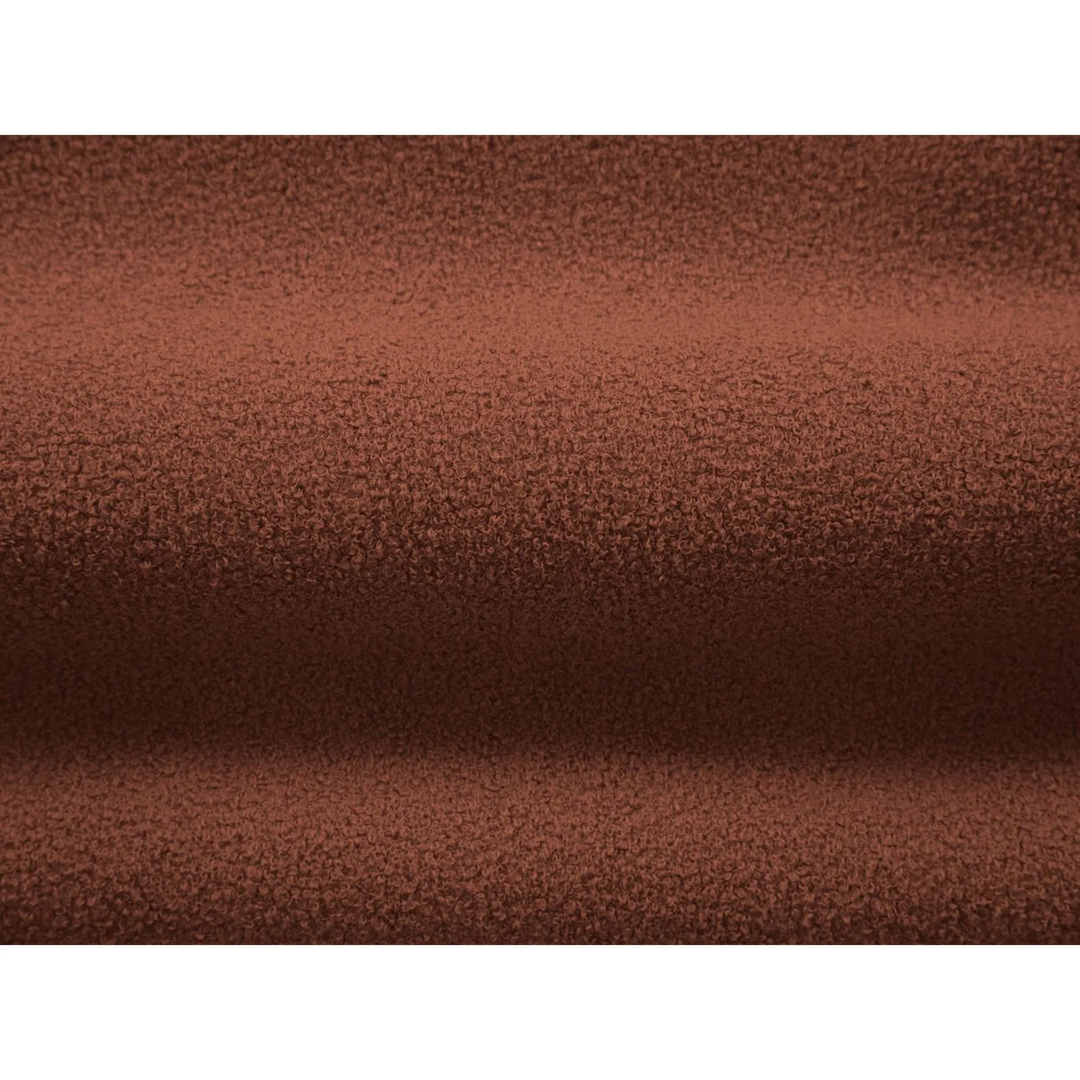 Chuck Sessel, drehbar, mit Bezug aus Boucle (NoN54) in Ziegel, 78x77 cm – Bild 6