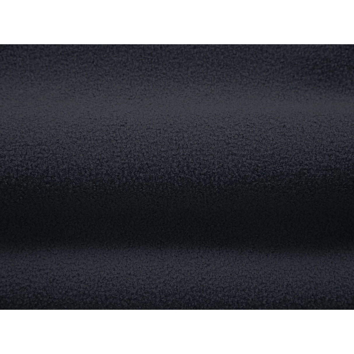 Chuck Sessel, drehbar, mit Bezug aus Boucle (NoN79) in Dunkelblau, 78x77 cm – Bild 6