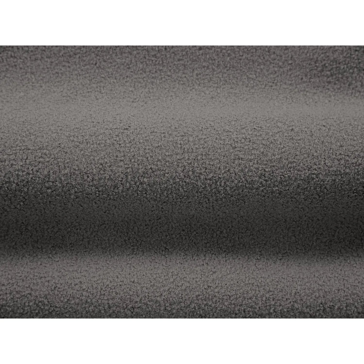 Chuck Sessel, drehbar, mit Bezug aus Boucle (NoN92) in Grau, 78x77 cm – Bild 6