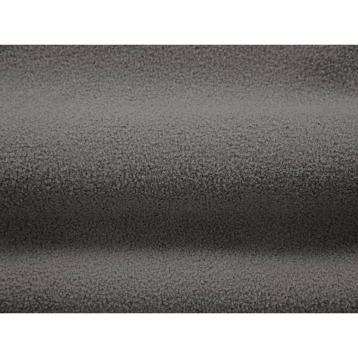 Chuck Sessel, drehbar, mit Bezug aus Boucle (NoN92) in Grau, 78x77 cm – Bild 6