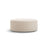 Dia Pouf aus Boucle (Baloo 2074) in Beige, 90x90 cm – Bild 1