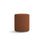Dia Pouf aus Boucle (Baloo 2078) in Terrakotta, 40x40 cm – Bild 1