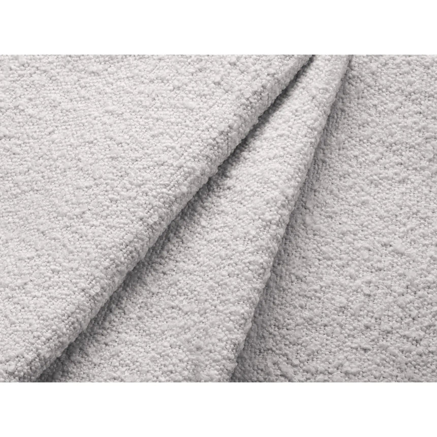 Dia Pouf aus Boucle (Baloo 2085) in Hellgrau, 40x40 cm – Bild 3