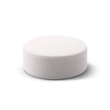 Dia Pouf aus Boucle (Baloo 2085) in Hellgrau, 90x90 cm – Bild 2