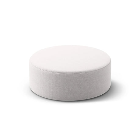 Dia Pouf aus Boucle (Baloo 2085) in Hellgrau, 90x90 cm – Bild 2