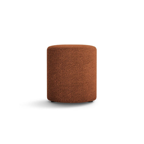 Dia Pouf aus Boucle (Rolf 10) in Brick, 40x40 cm – Bild 1