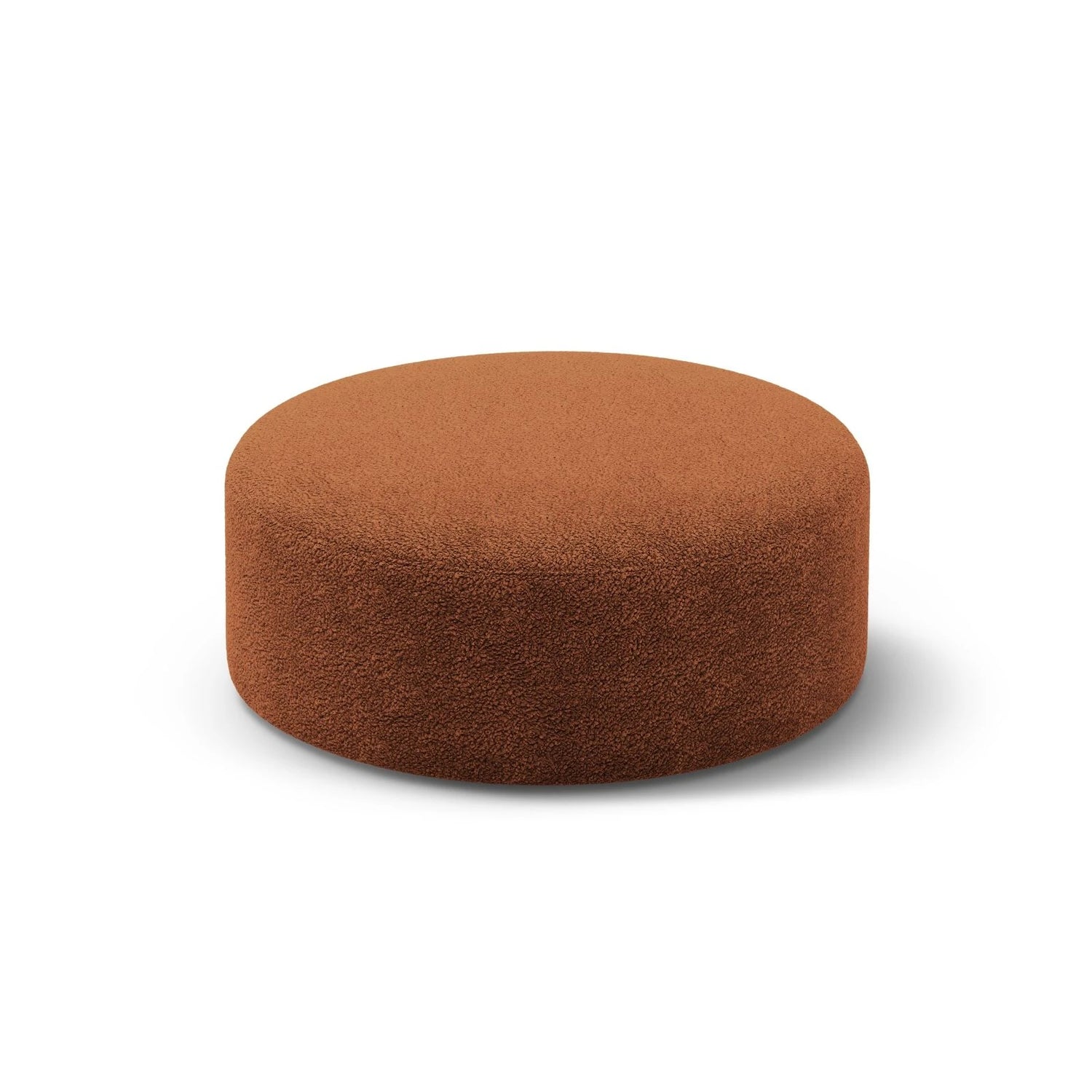 Dia Pouf aus Boucle (Rolf 10) in Brick, 90x90 cm – Bild 2