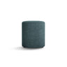 Dia Pouf aus Boucle (Rolf 17) in Petrol, 40x40 cm – Bild 1
